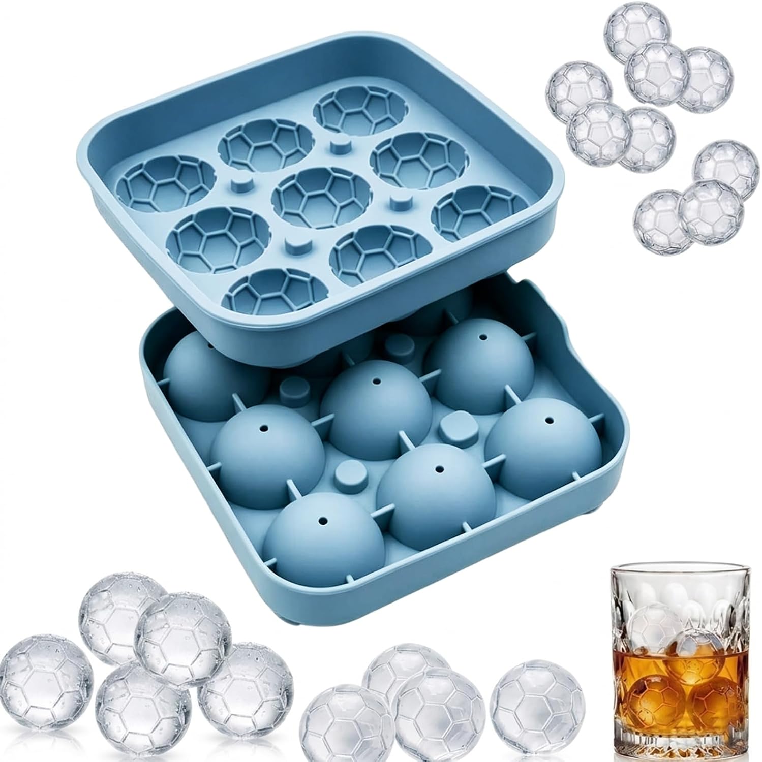 Bath Bomb Mold - قوالب مكعبات الثلج على شكل كرة
