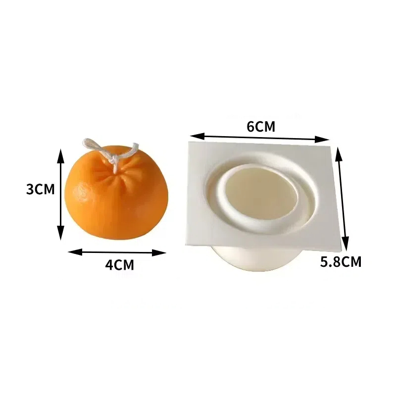Bath Bomb Mold - قالب شمع سيليكون ثلاثي الأبعاد جديد