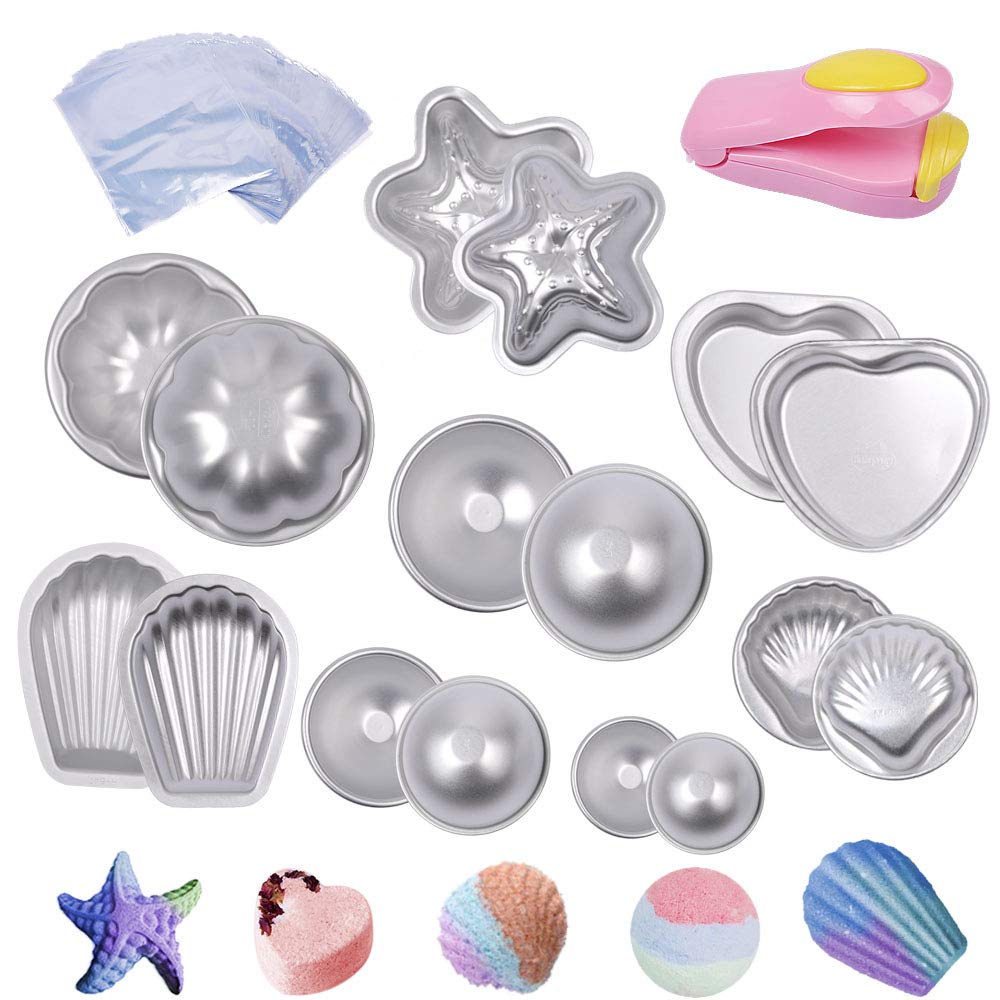 مجموعة قوالب قنابل الحمام المع - مراجعة Bath Bomb Mold وسعره