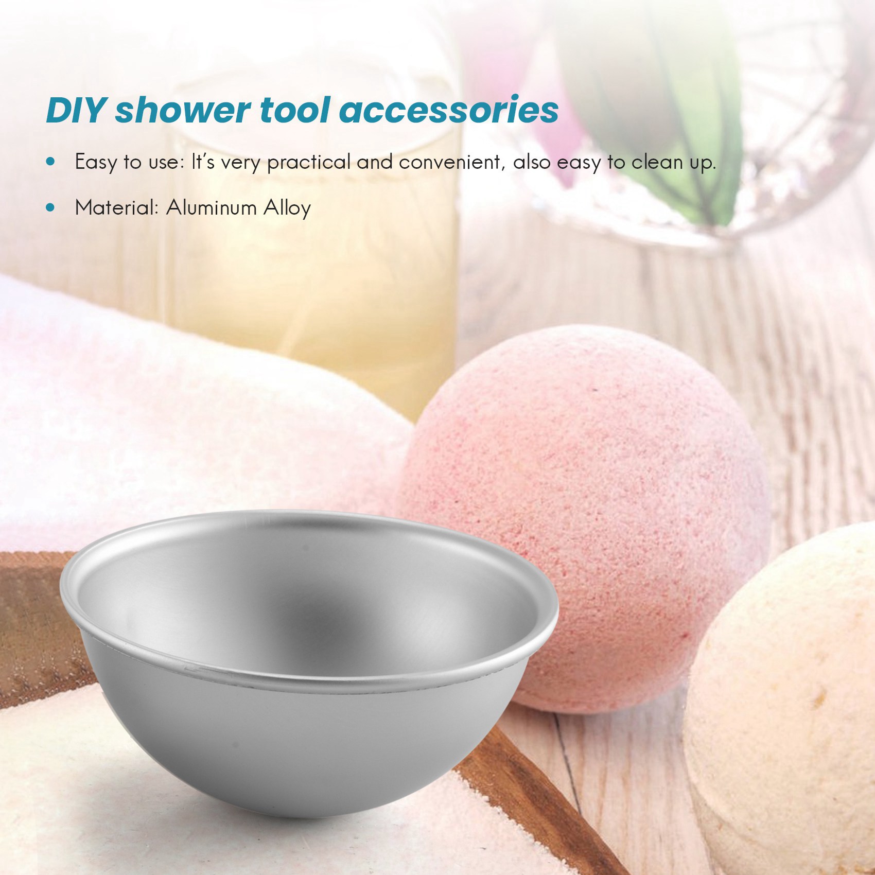 B23B 30 قطعة - طقم قوالب الاست - مراجعة Bath Bomb Mold وسعره
